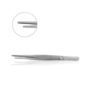 General Dissection Forceps Serrated Tips 4-1/2